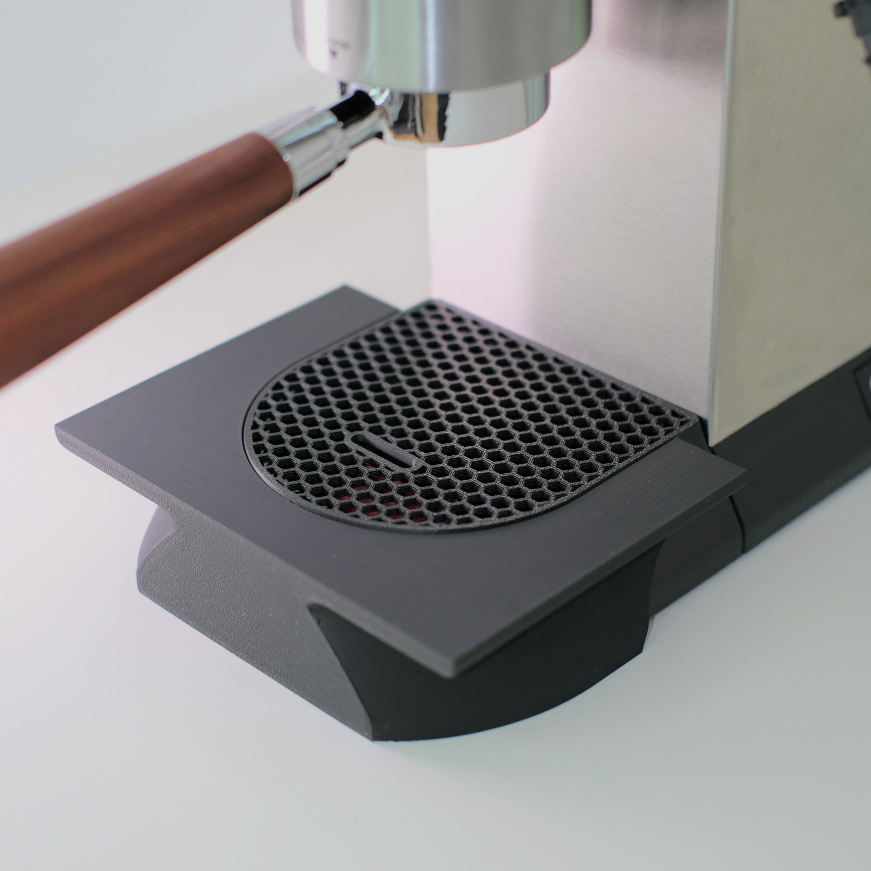 Erweiterung Stellfläche Delonghi Dedica Siebträgermaschine