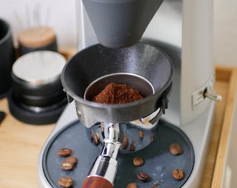 Coffee dosing funnel for portafilter (51 mm), Delonghi Dedica, portafilter accessories, portafilter, espresso, dosing, WDT