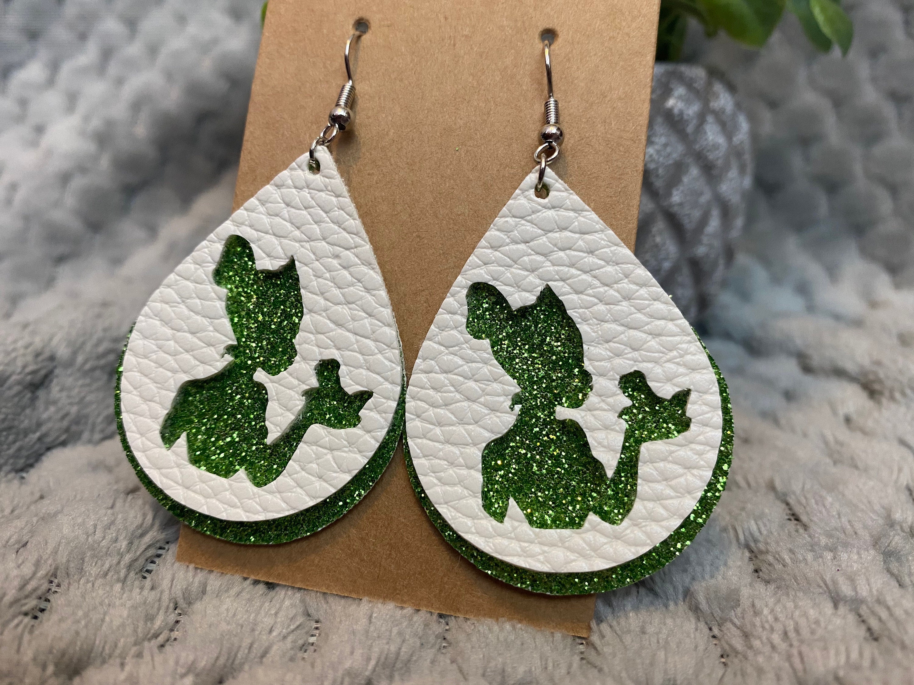 Tiana Disney Princess Inspired Earrings Princess and Frog | Etsy