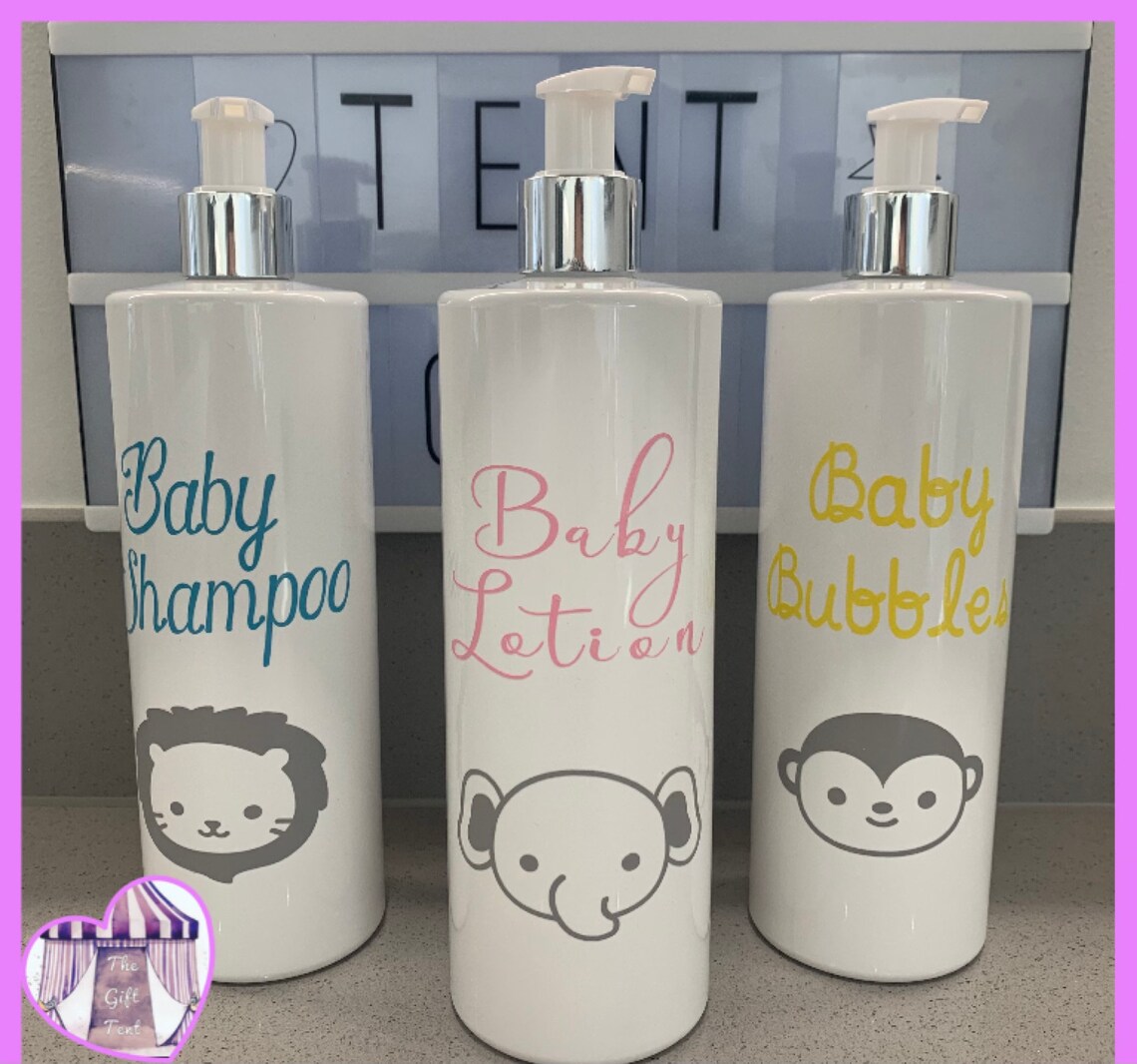 Baby Shampoo Bottles Baby Shampoo Baby Bubbles Baby Wash Etsy