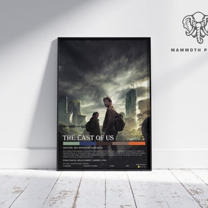 The Last of Us | TV Series Poster | Minimalist Movie Poster | Vintage Retro Home Decor | Custom Poster | Wall Art Print |