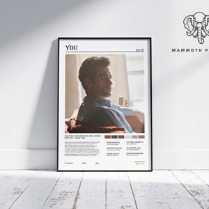 You | TV Series Poster | Minimalist Movie Poster | Vintage Retro Home Decor | Custom Poster | Wall Art Print |