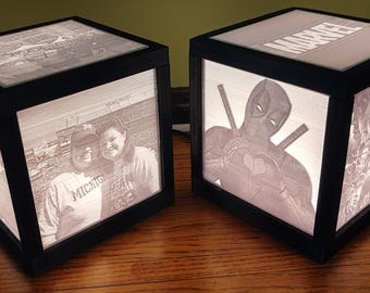 Custom lithophane picture box