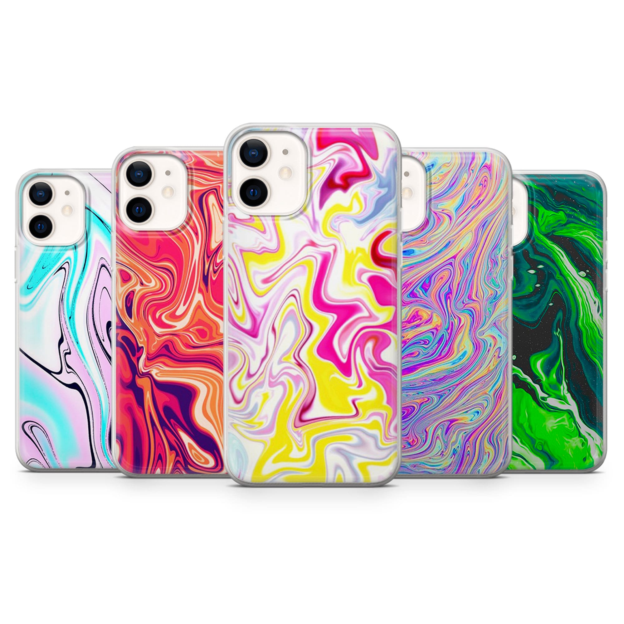 Bright IPhone case Color Stylish Phone case cover Silicone Etsy