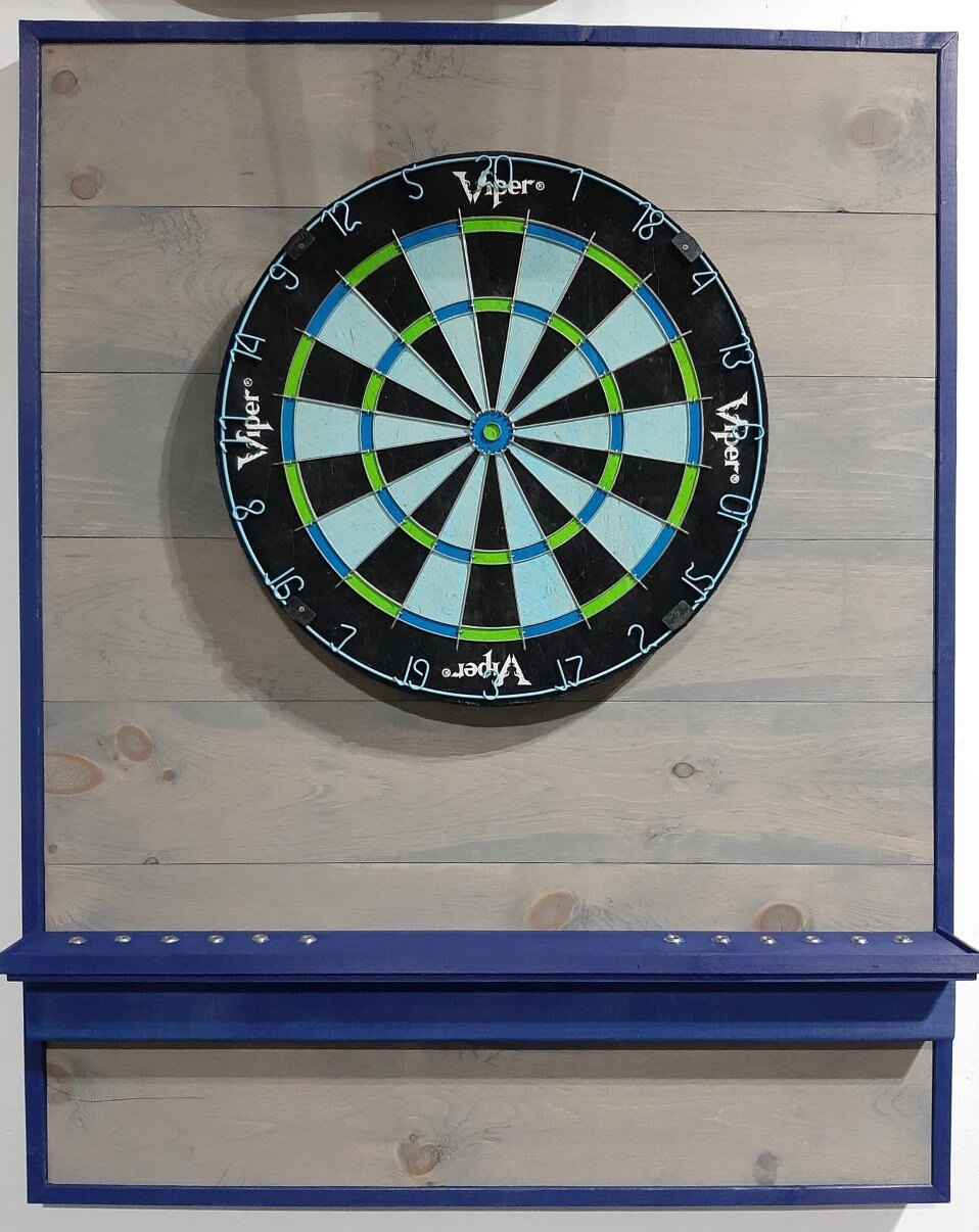 Handmade Dart Backboard Etsy