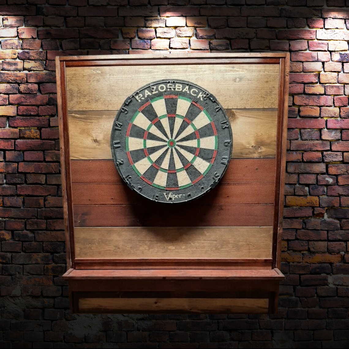 Handmade Custom Wood Dartboard Backboard Home Bar Dart Board Etsy