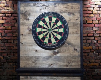 Custom Handmade Dart Backboard | Perfect Xmas Gift For Him, Christmas Gift, Anniversary Gift