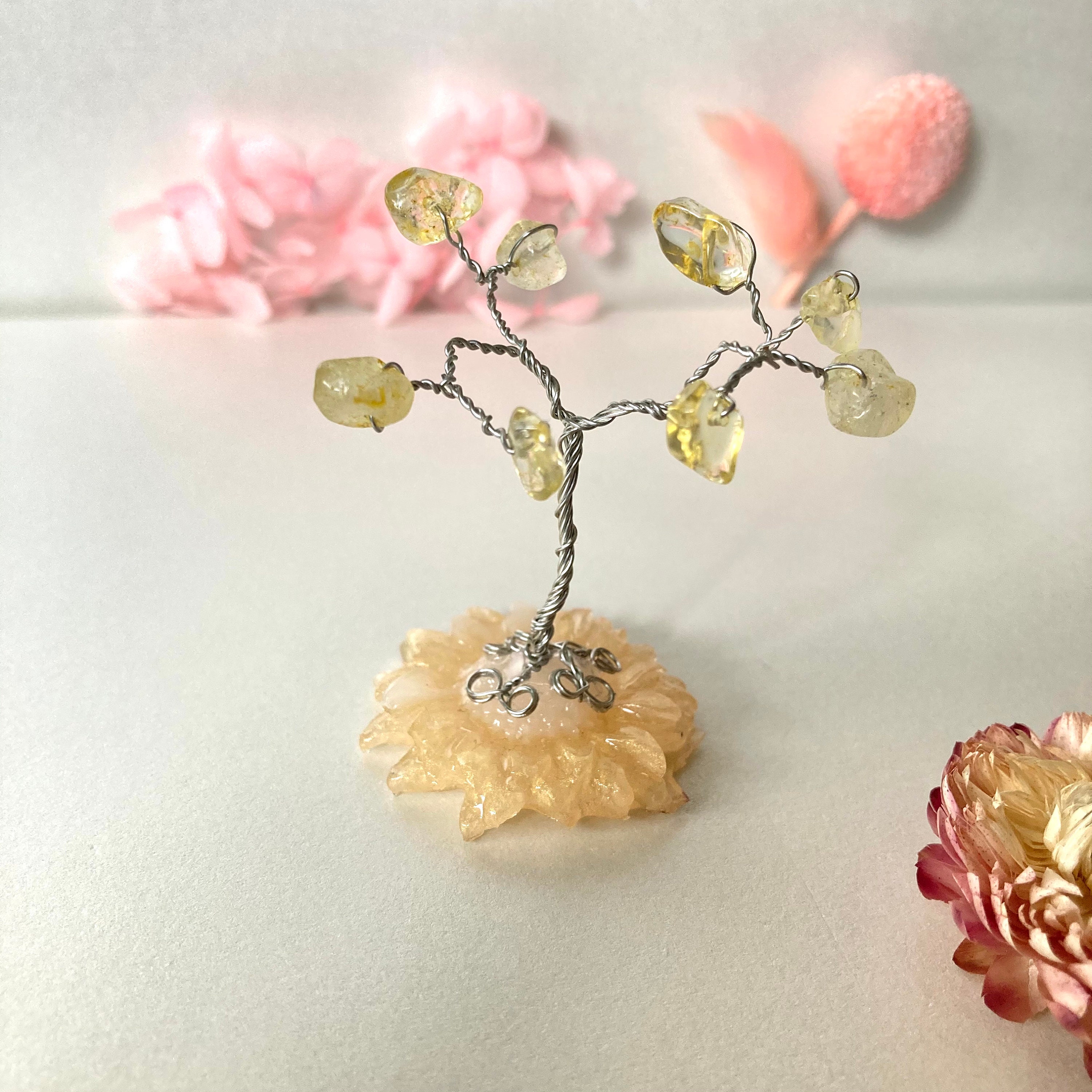 Multi Gemstone Tree Wire Wrapped Crystal Tree mini trees Etsy