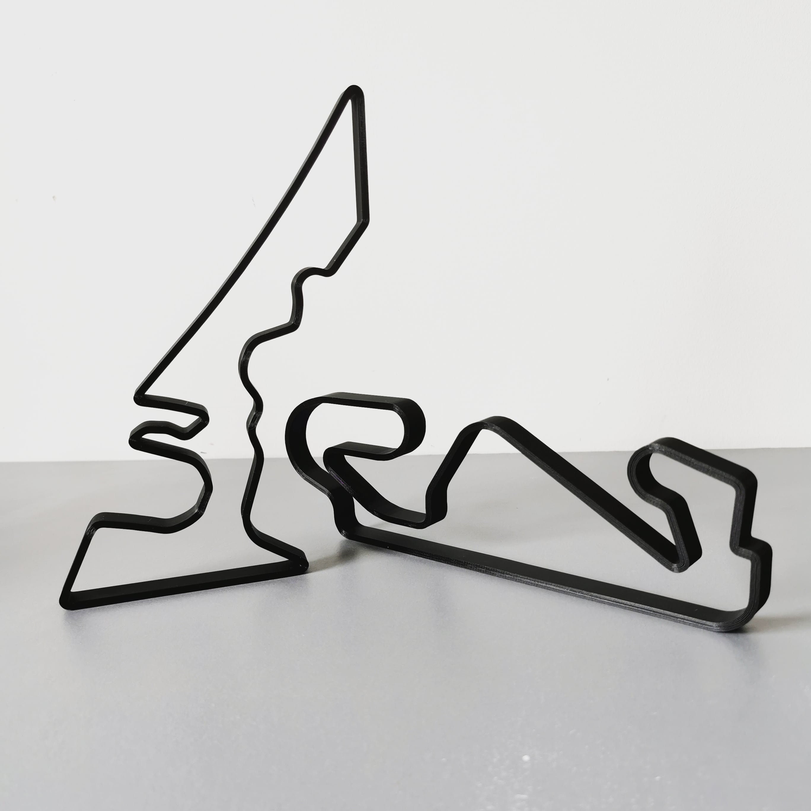 3D Anglesey Race Circuit Wall Art Race Track Motorsport 3D Print 3D Anglesey Race Circuit Wall Art Race Track Motorsport 3D Print
