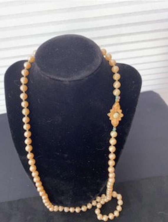 Beautiful Long Pearl Necklace