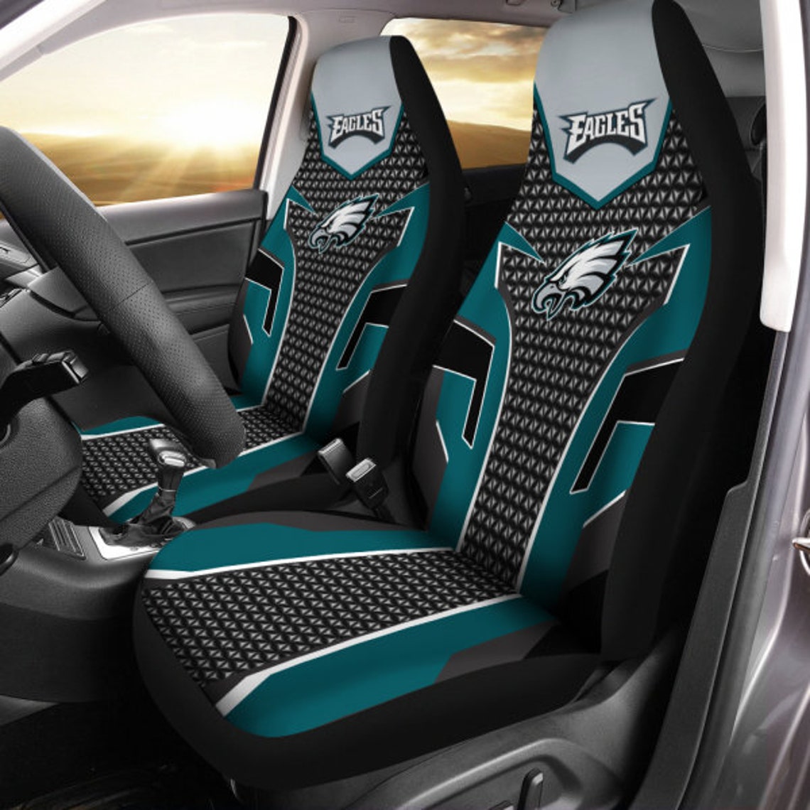 NFL Philadelphia Eagles Car Seat Cover Rugby team Car Etsy