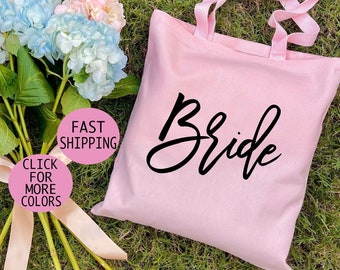 Personalized Cotton Canvas Tote Bag, Bridesmaid Gift