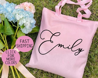 Bolsa de lona personalizada para damas de honor, regalo para despedida de soltera