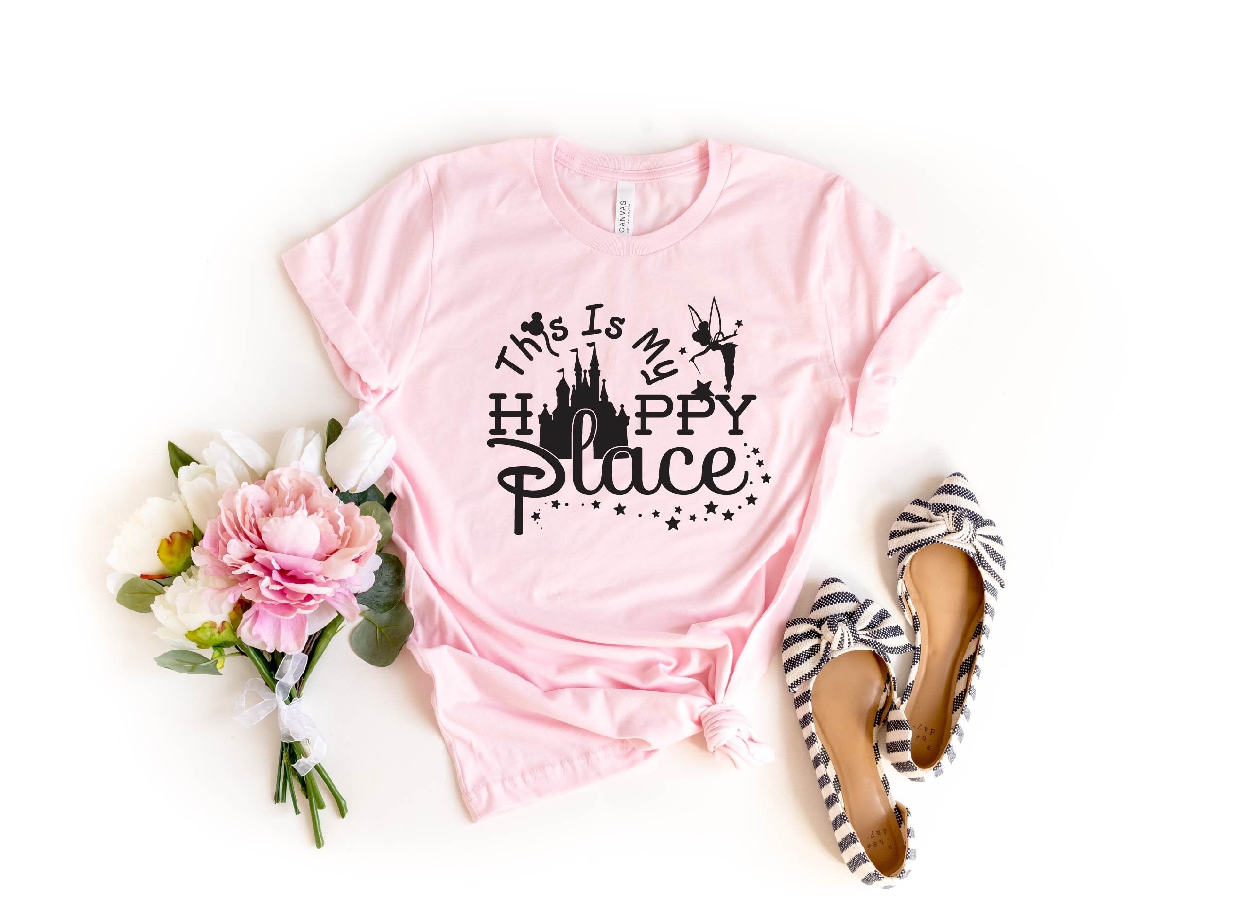 Disney Shirts This is my Happy Place Disney Shirt Disneyland Etsy