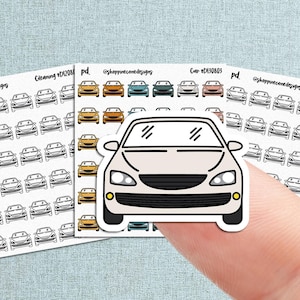 Adesivos para carro, Folha de adesivos para lembrete de troca de óleo, Manutenção/reparo de carro, Adesivos de calendário, Adesivos de planejador