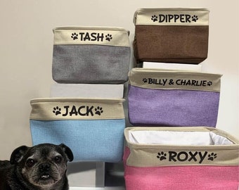 Personalised Pet Toy Baskets