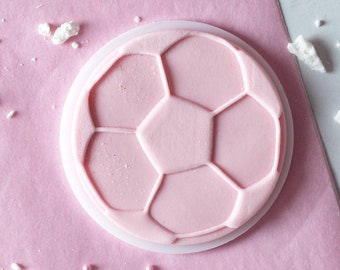 Football embosser, cookie biscuit stamp, cake decorating, fondant icing.