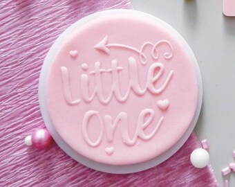 Little one embosser, cookie biscuit stamp, cake decorating, fondant icing.