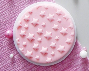 Stars frame embosser, cookie biscuit stamp, cake decorating, fondant icing.