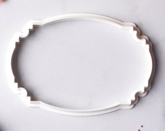 Etiquette 3 Cookie Biscuit Cutter, Fondant Cake Decorating, Icing.