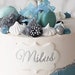 Monochrome Cake Letters Printable