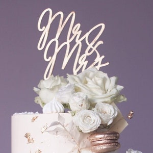 Cake topper bandierine con iniziali shabby chic - Feste - Matrimoni