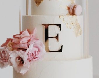 Cake Decoration With Letter Classic Version | Cake decoration One Letter | Letter cake decoration | Cake Decoration With Initial