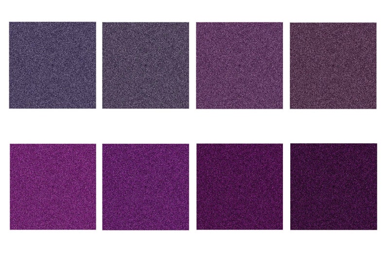 Purple Glitter Digital Paper Printable Paper Scrapbooking - Etsy