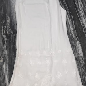 Lucknow Chikankari soft cotton  palazzo