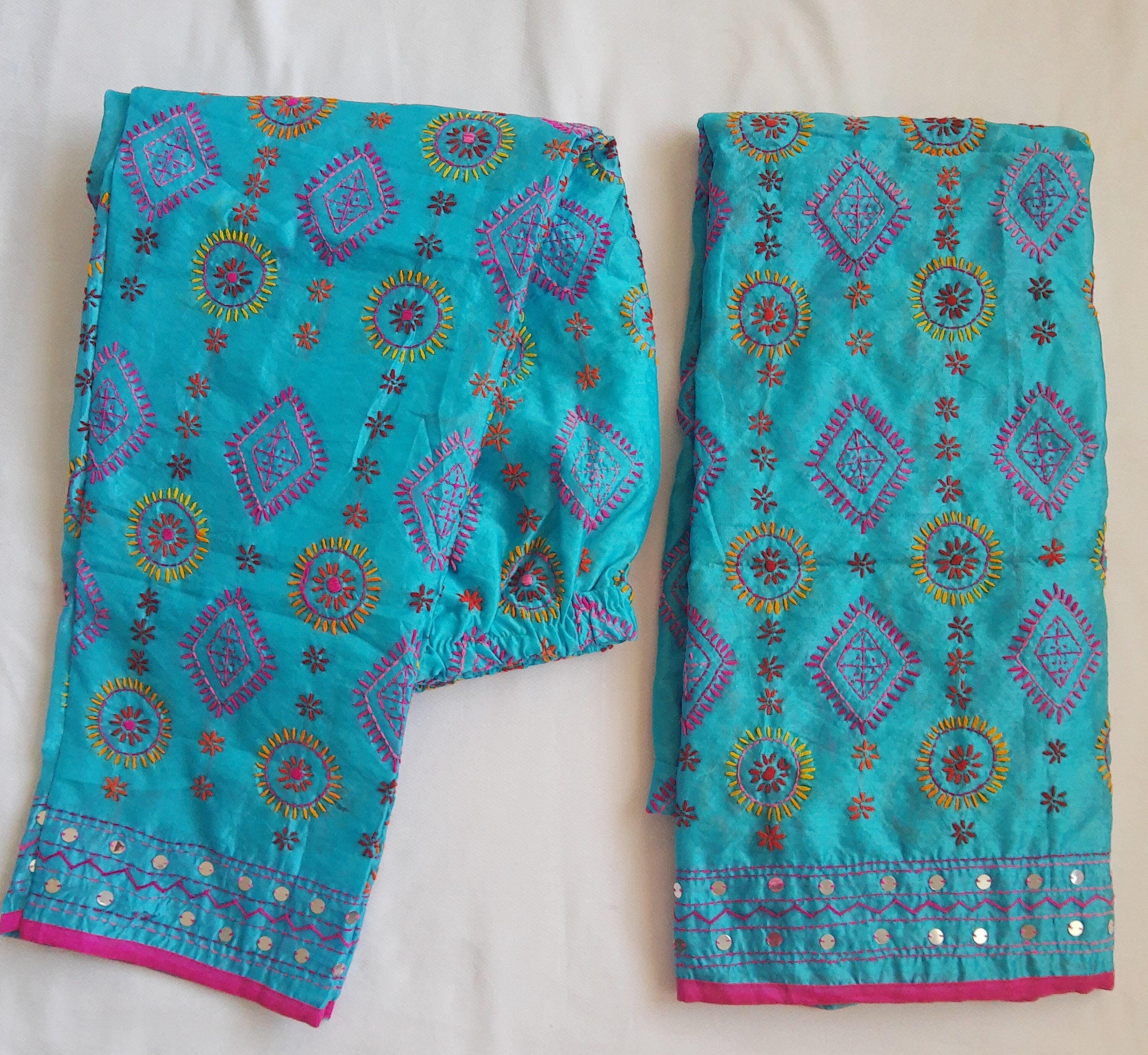 Phulkari Pants Etsy