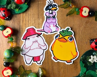 spirited away stickers, sprites and spirits
