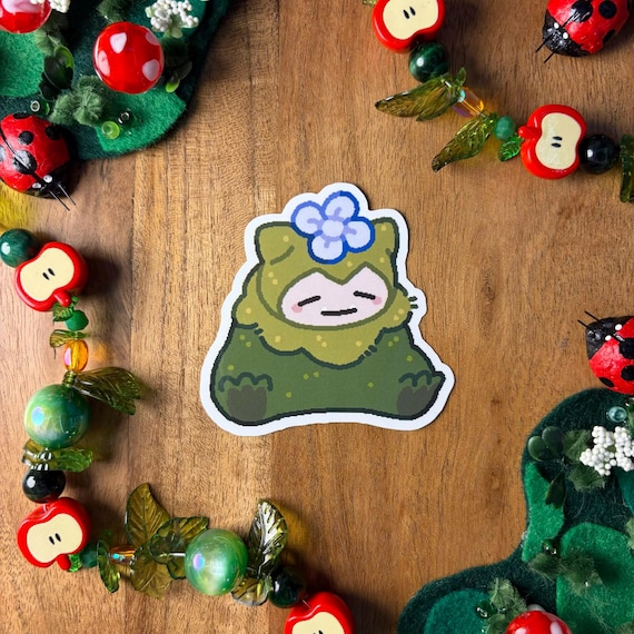 snorlax mosslax sticker