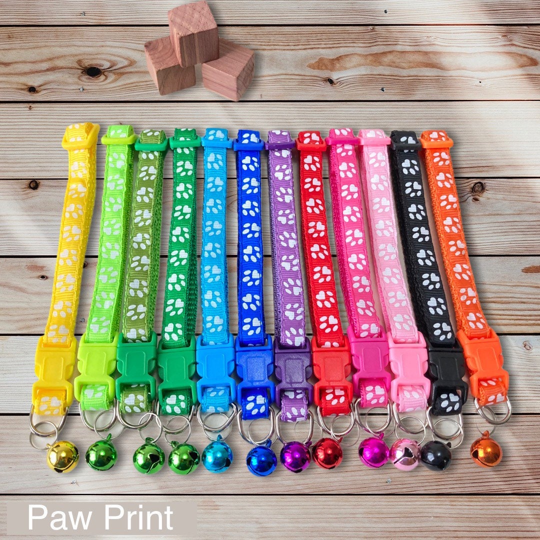 Photo inspiration: Cat Collar Adjustable With Bell Small Dog Pet Puppy Paw Photo Inspiration