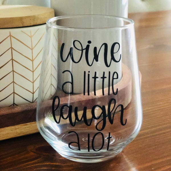 Wine Glass Decal Etsy New Zealand