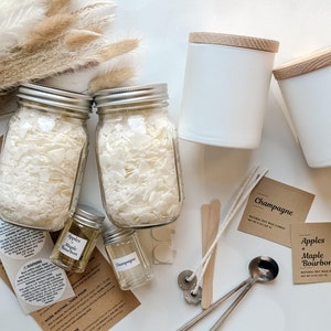 Couple’s Candle Making Kit | Eco-Friendly Craft Gift | Candle Making Gift | Candle Making Gift | Date Night Activity | Mother’s Day Activity