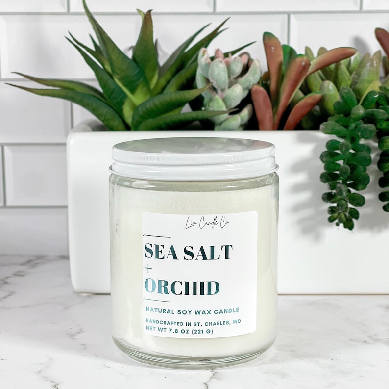 LivCandleShop Soy Candle