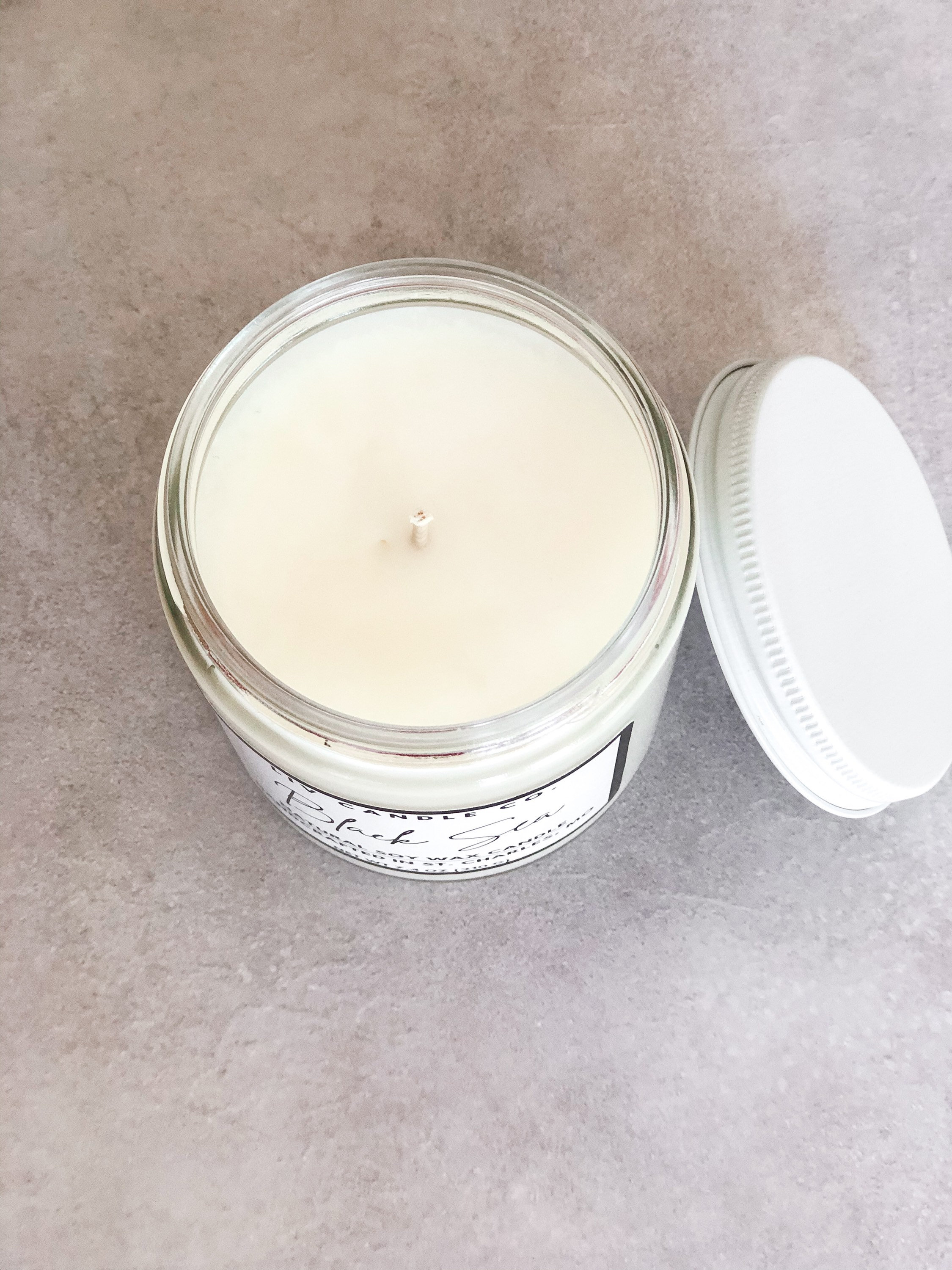 Black Sea Candle Soy Candle Handmade Candle Spring Etsy