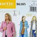 Butterick 6385 Sewing Pattern, B6385 Jacket Sewing Pattern, Coat Sewing ...