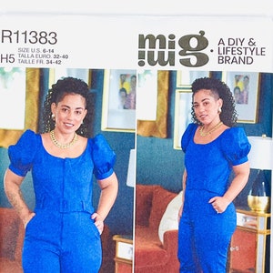 Simplicity 9234 - Misses&#39; Jumpsuit, Size (6-14 or 16-24)