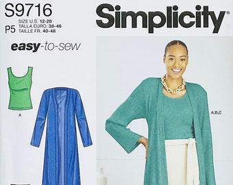 Simplicity 9694 Sewing Pattern for Boys and Men, Jacket