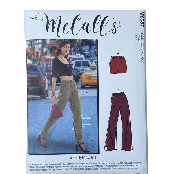 Casual Pants Pattern Etsy