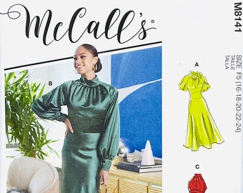 McCall's 8141 Special Occasion Dress Sewing Pattern for Women, Evening Gown, Church, Prom Dress, Size (6-8-10-12-14 or 16-18-20-22-24)