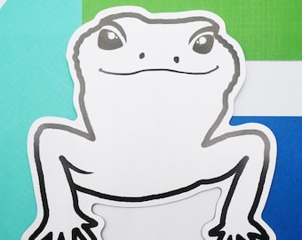 Happy Gecko Car Magnet
