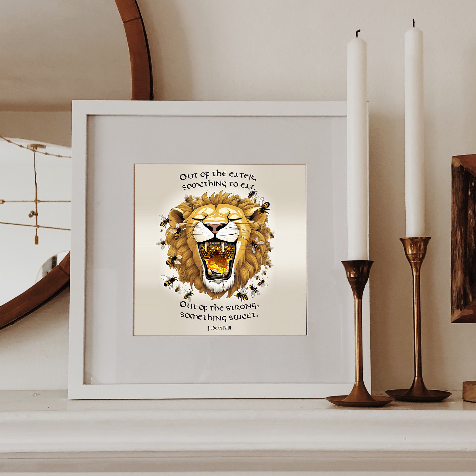 Samson Honey Riddle Samson Lion Honey Verse