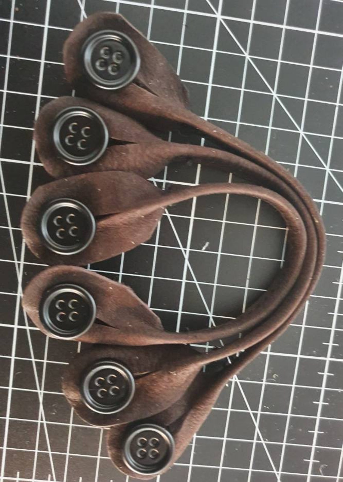 Suspender Buttons and Leather Loops suspender Buttons / Etsy