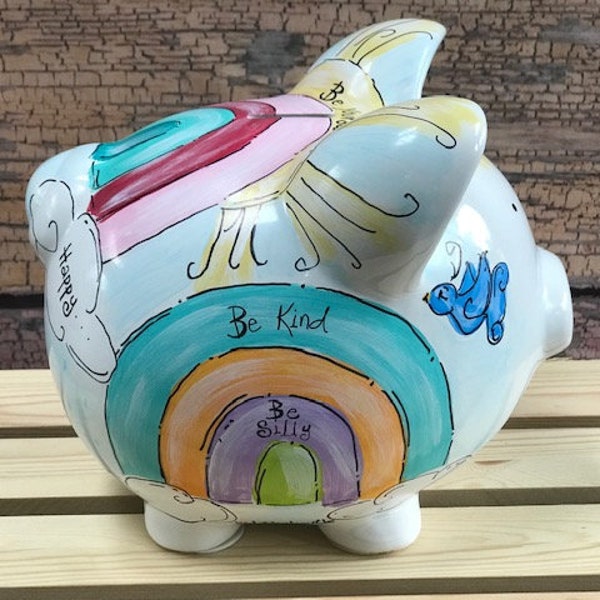 Piggy Bank Sayings Etsy