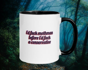 The Moth, The Myth, The Lover: Mothman Mug