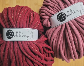 Bobbiny  9mm | Jumbo Seilgarn | DIY | 1M | 2,50M | 5M