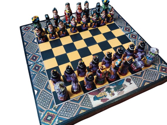 Handmade Marble chess set – Boho Living Room