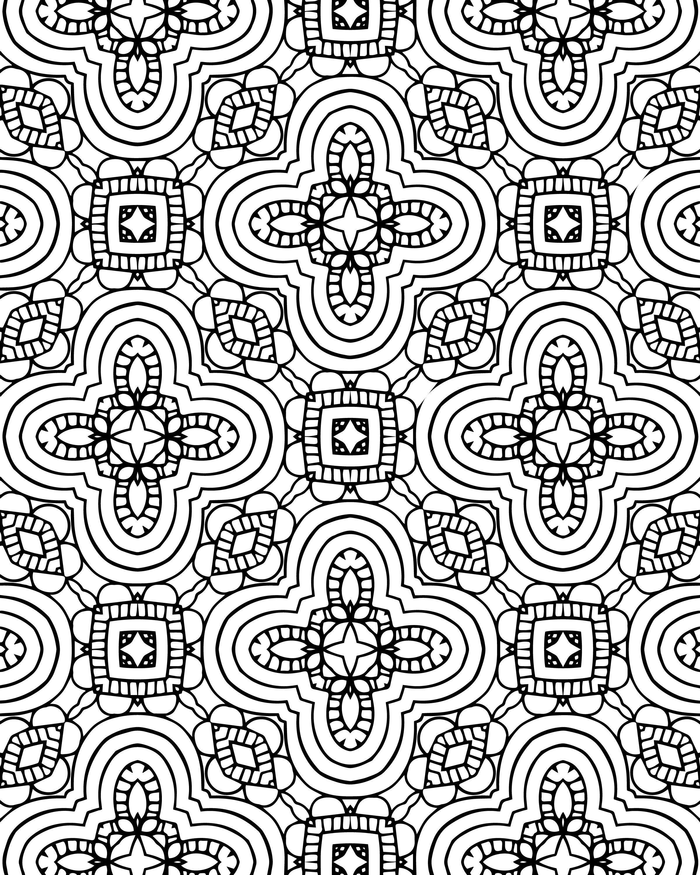 75 Rectangle Mandala Coloring Pages Etsy UK